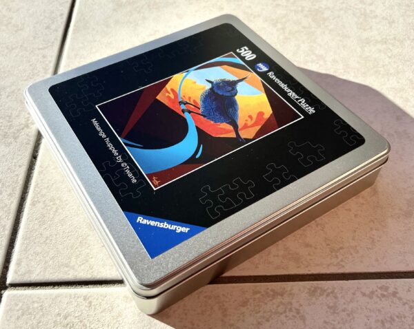 Puzzle « MÉSANGE HUPPÉE » 500 pièces